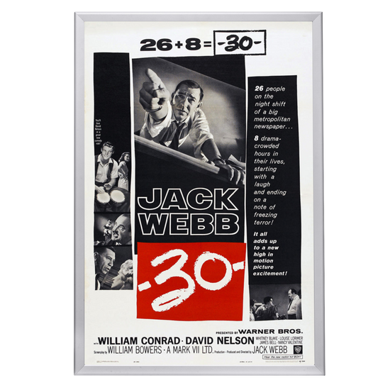 "'-30" (1959) Framed Movie Poster