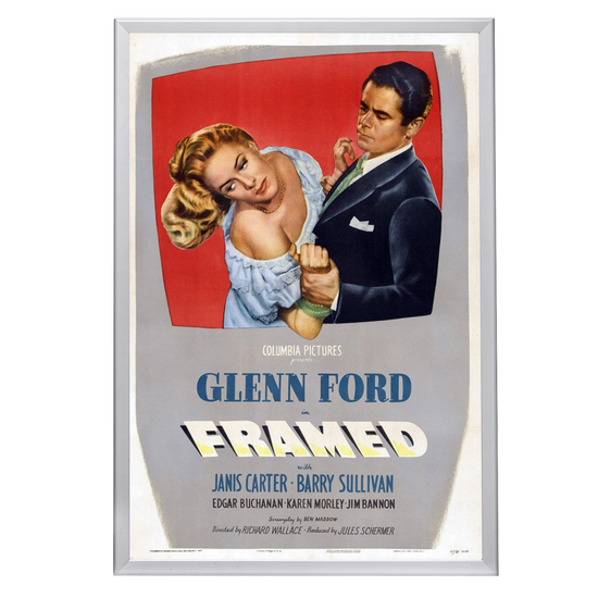 "Framed" (1947) Framed Movie Poster