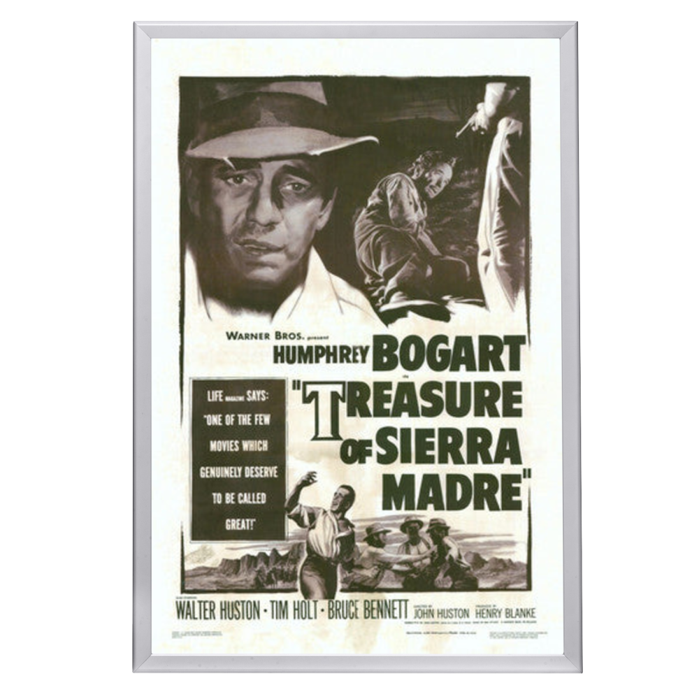 "Treasure of the Sierra Madre" (1948) Framed Movie Poster