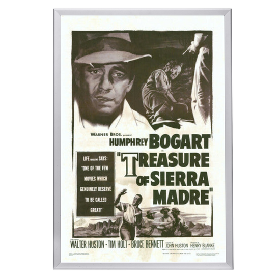 "Treasure of the Sierra Madre" (1948) Framed Movie Poster