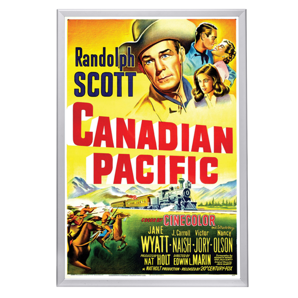"Canadian Pacific" (1949) Framed Movie Poster