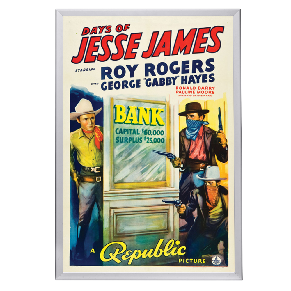 "Days Of Jesse James" (1939) Framed Movie Poster