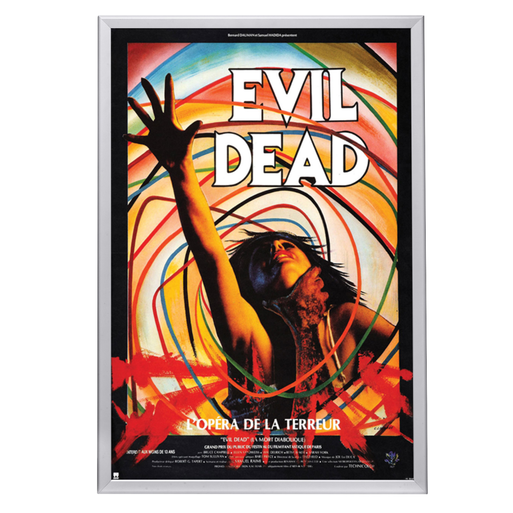 "Evil Dead (French)" (1981) Framed Movie Poster