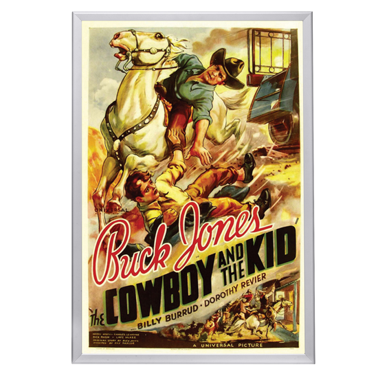 "Cowboy And The Kid" (1936) Framed Movie Poster