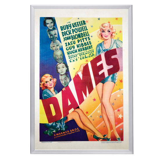 "Dames" (1934) Framed Movie Poster