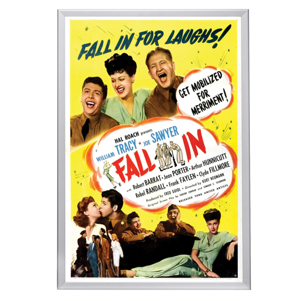 "Fall In" (1942) Framed Movie Poster