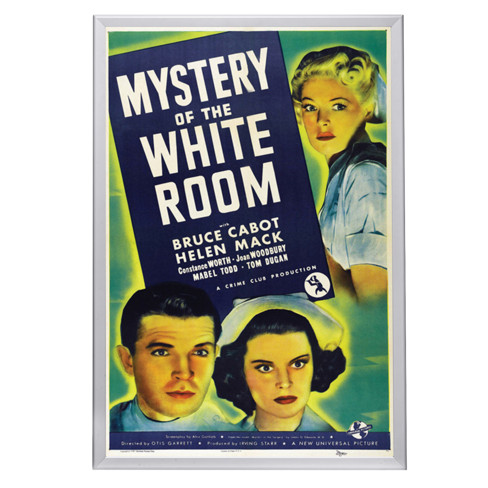 "Mystery Of The White Room" (1939) Framed Movie Poster