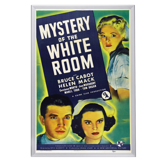 "Mystery Of The White Room" (1939) Framed Movie Poster