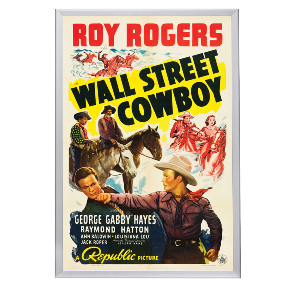 "Wall Street Cowboy" (1939) Framed Movie Poster