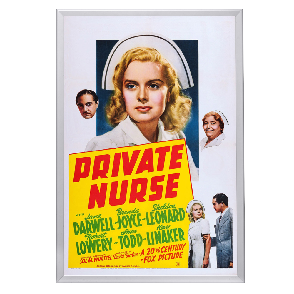 "Private Nurse" (1941) Framed Movie Poster