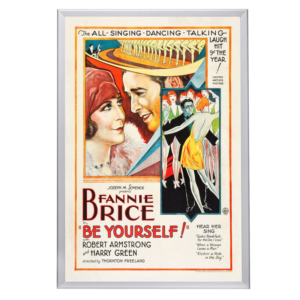 "Be Yourself" (1930) Framed Movie Poster