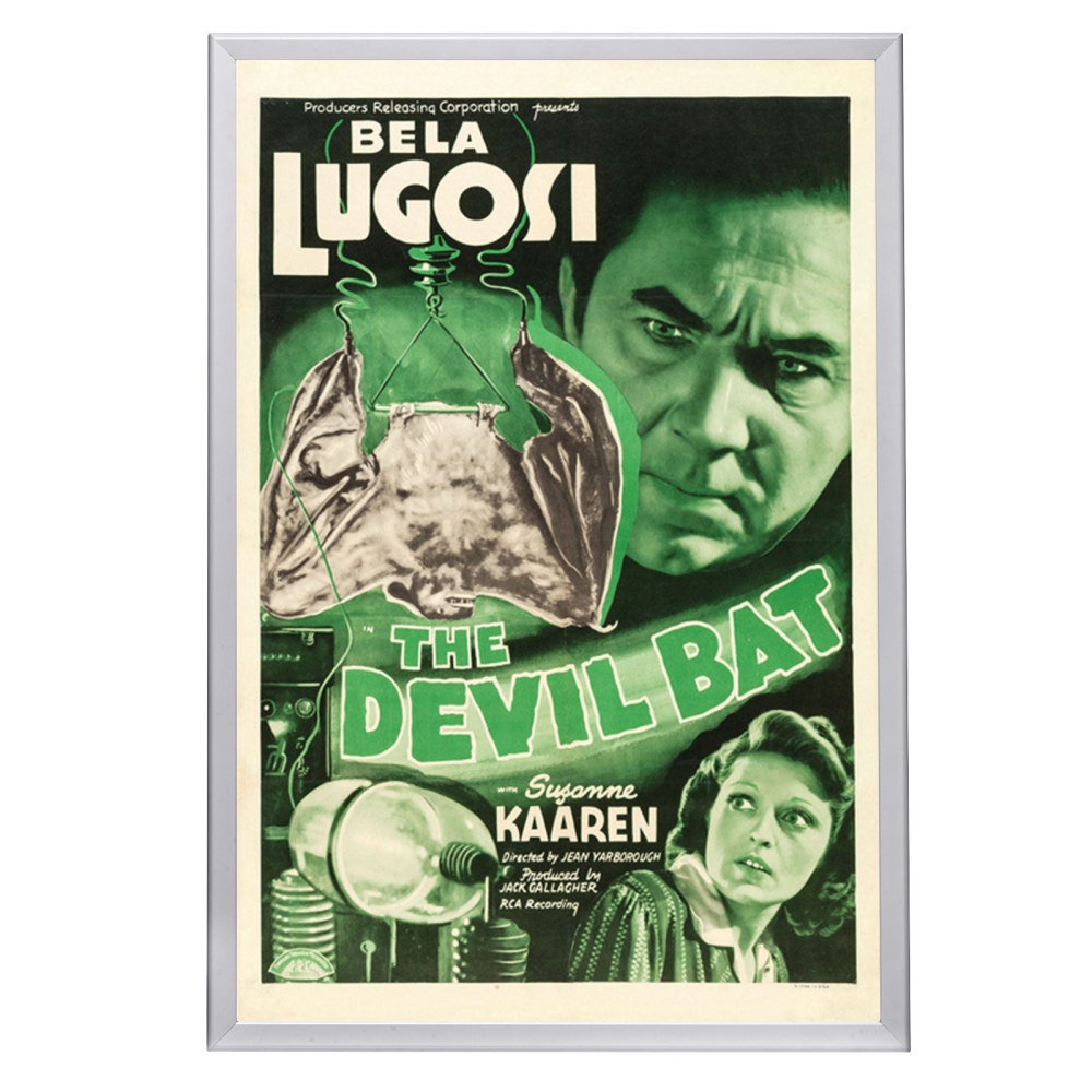 "Devil Bat" (1940) Framed Movie Poster