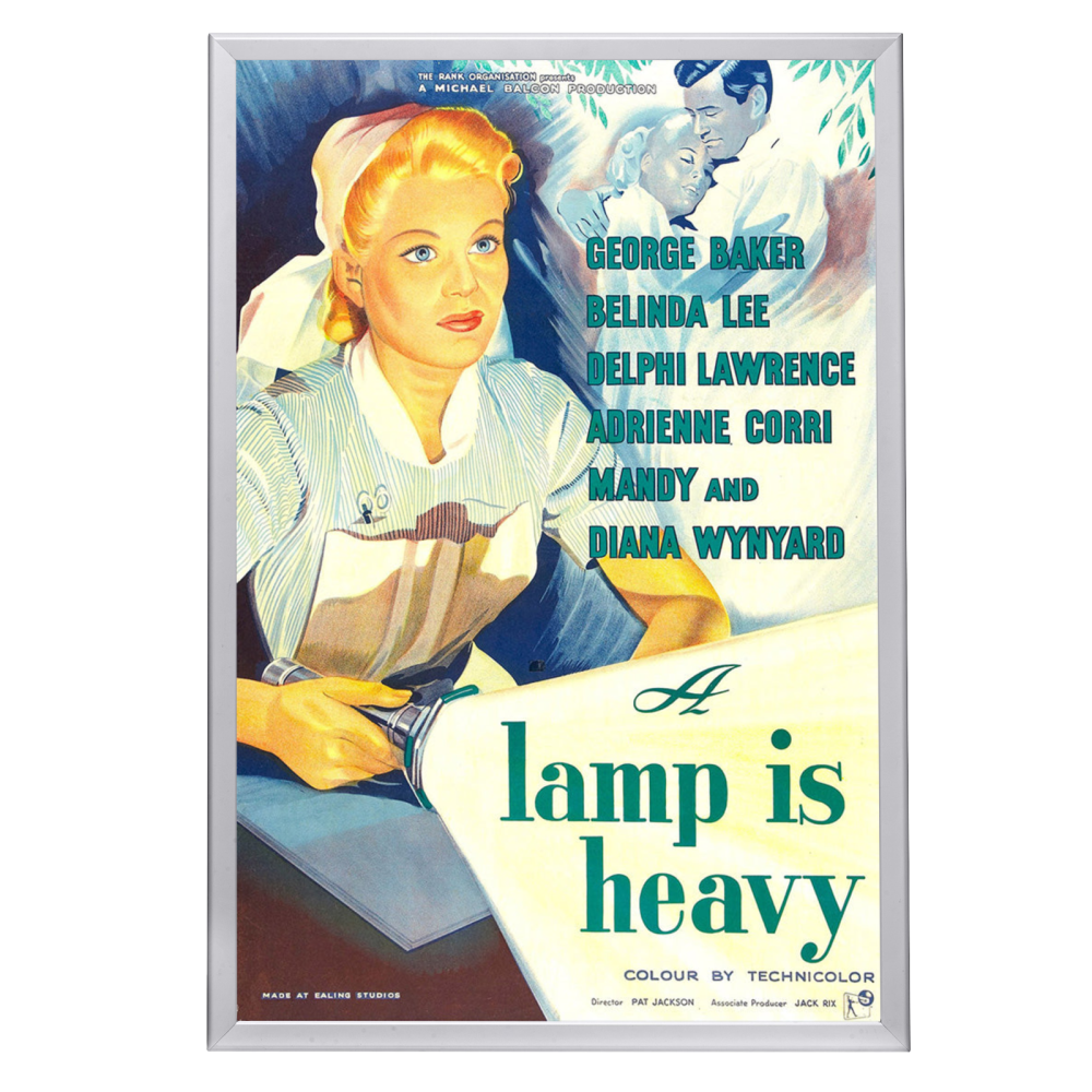 "Lamp Is Heavy" (1956) Framed Movie Poster