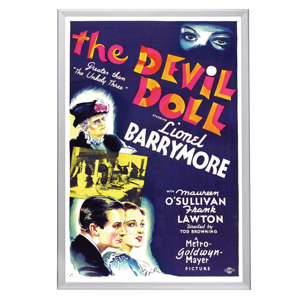 "Devil Doll" (1936) Framed Movie Poster