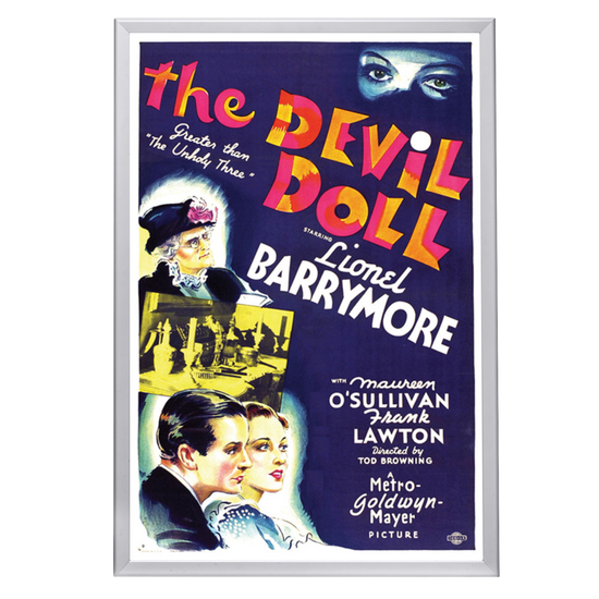 "Devil Doll" (1936) Framed Movie Poster