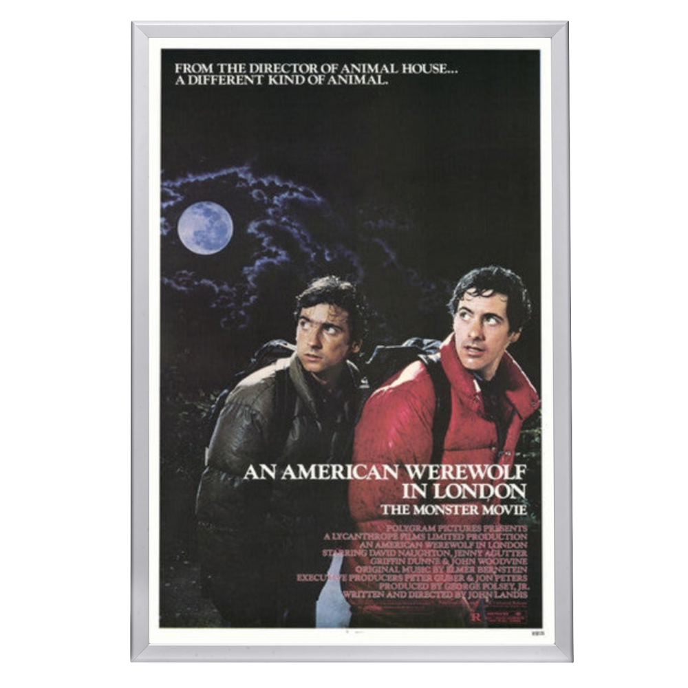 "American Werewolf in London" (1981) Framed Movie Poster