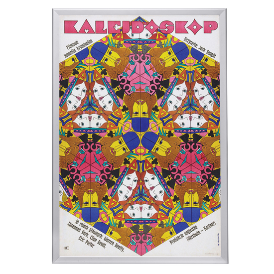 "Kaleidoscope" (1966) Framed Movie Poster