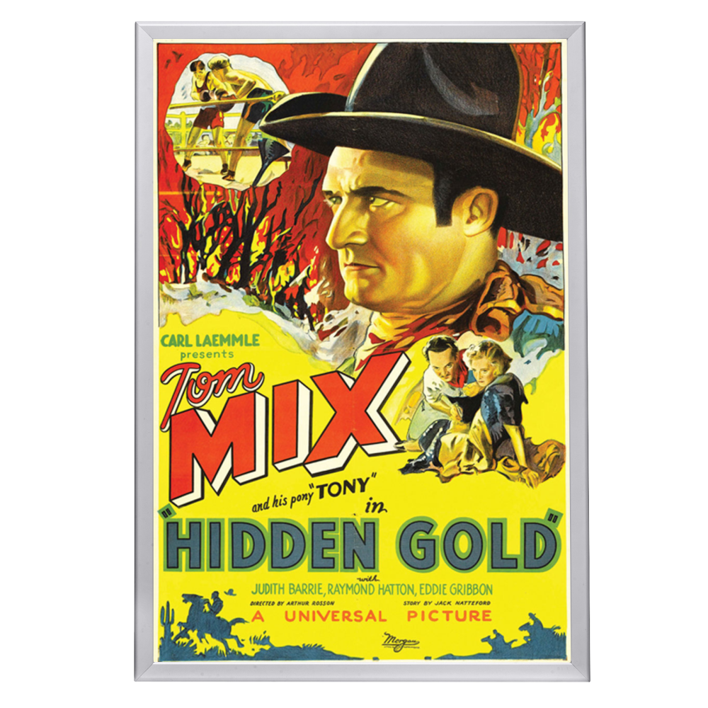 "Hidden Gold" (1932) Framed Movie Poster