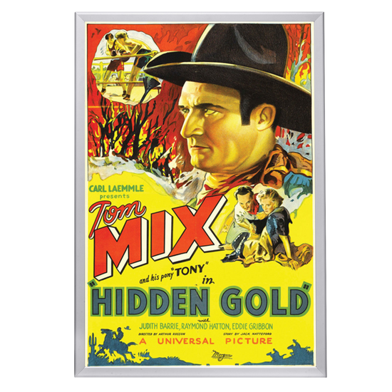 "Hidden Gold" (1932) Framed Movie Poster