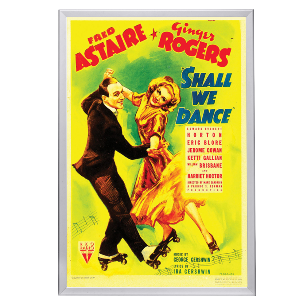 "Shall We Dance" (1937) Framed Movie Poster