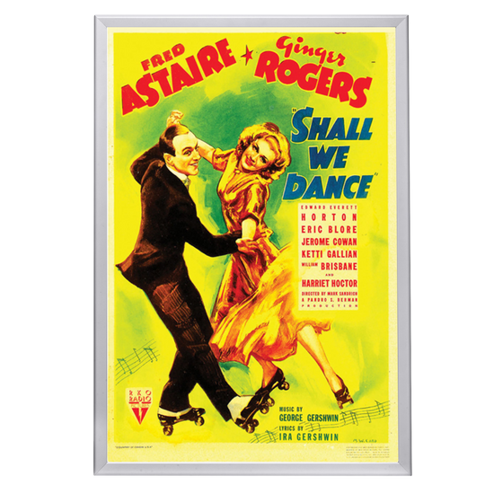 "Shall We Dance" (1937) Framed Movie Poster