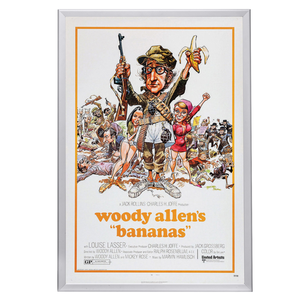 "Bananas" (1971) Framed Movie Poster