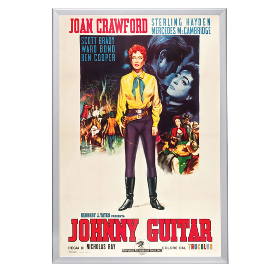 "Johnny Guitar" (1954) Framed Movie Poster