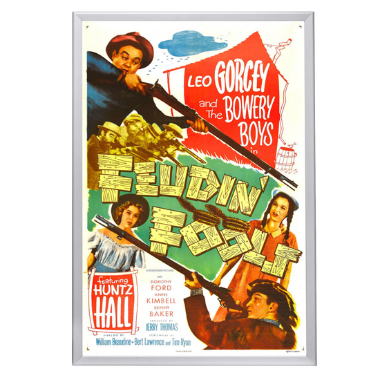 "Feudin' Fools" (1952) Framed Movie Poster