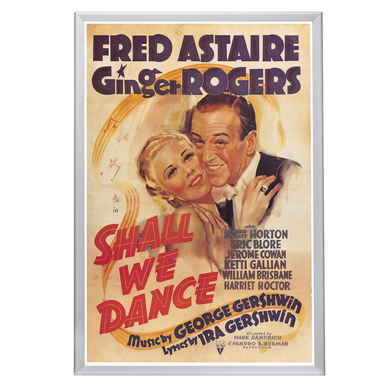 "Shall We Dance" (1937) Framed Movie Poster