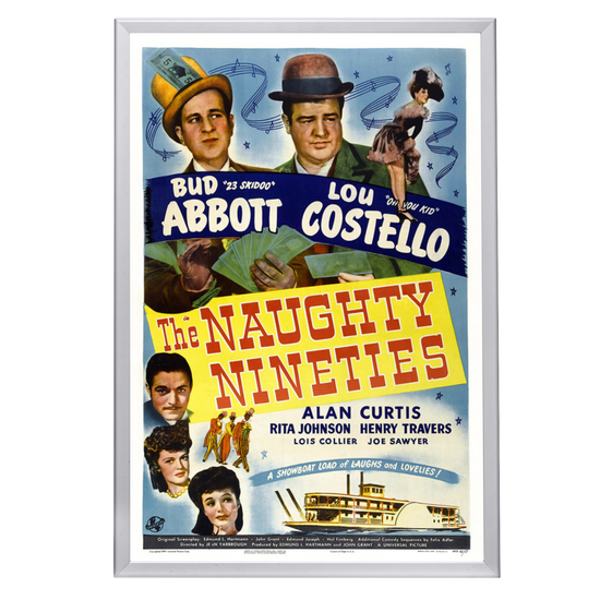 "Naughty Nineties" (1945) Framed Movie Poster