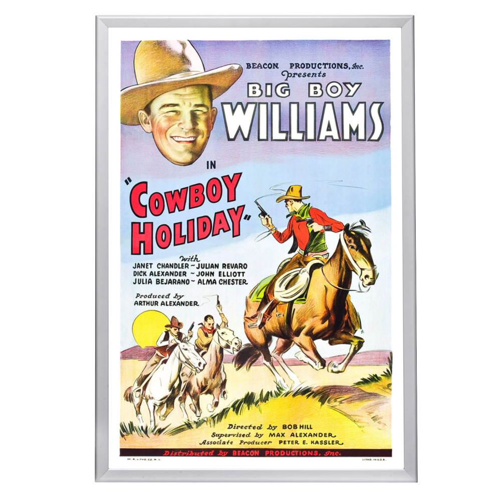 "Cowboy Holiday" (1934) Framed Movie Poster