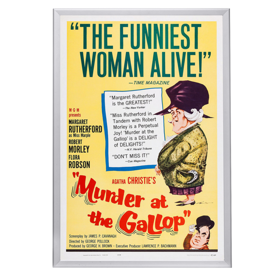 "Murder At The Gallop" (1963) Framed Movie Poster