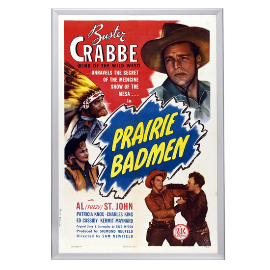 "Prairie Badmen" (1946) Framed Movie Poster