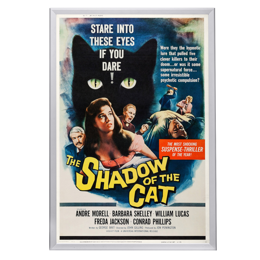 "Shadow Of The Cat" (1961) Framed Movie Poster