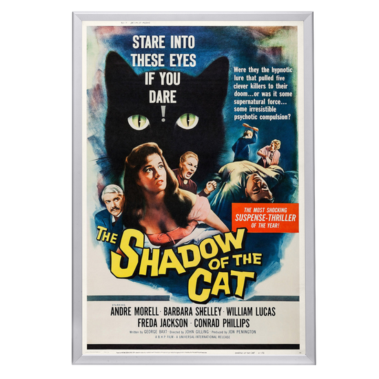 "Shadow Of The Cat" (1961) Framed Movie Poster