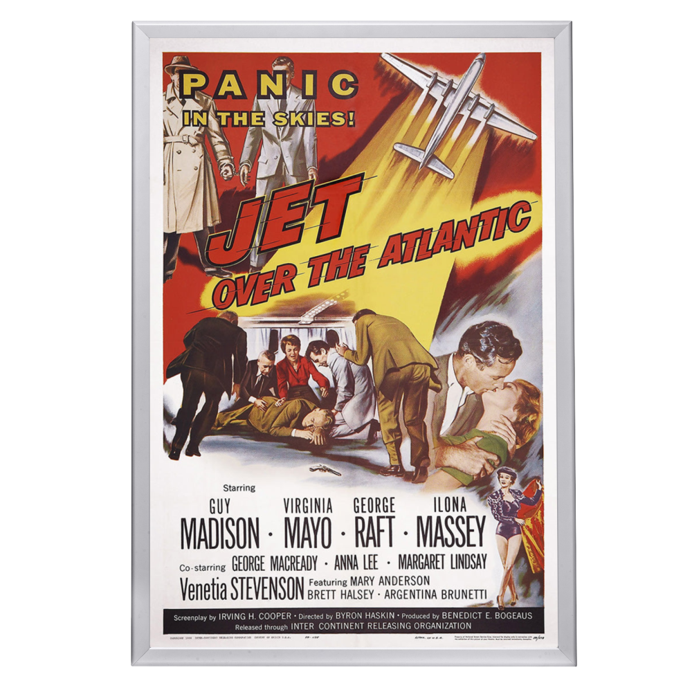 "Jet Over The Atlantic" (1959) Framed Movie Poster