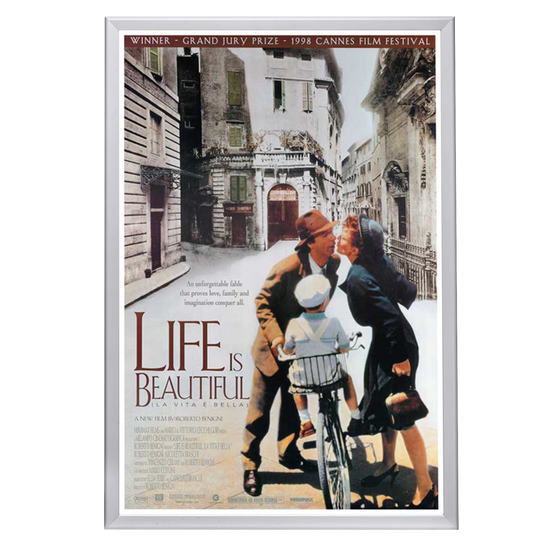 "Life Is Beautiful" (1997) Framed Movie Poster