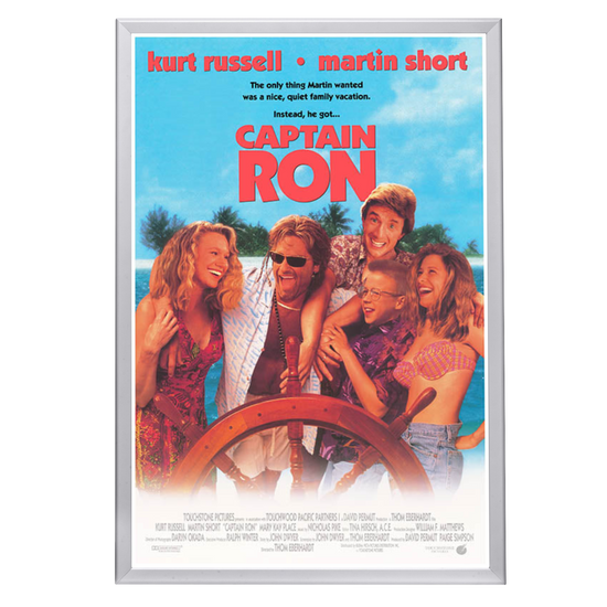 "Captain Ron" (1992) Framed Movie Poster