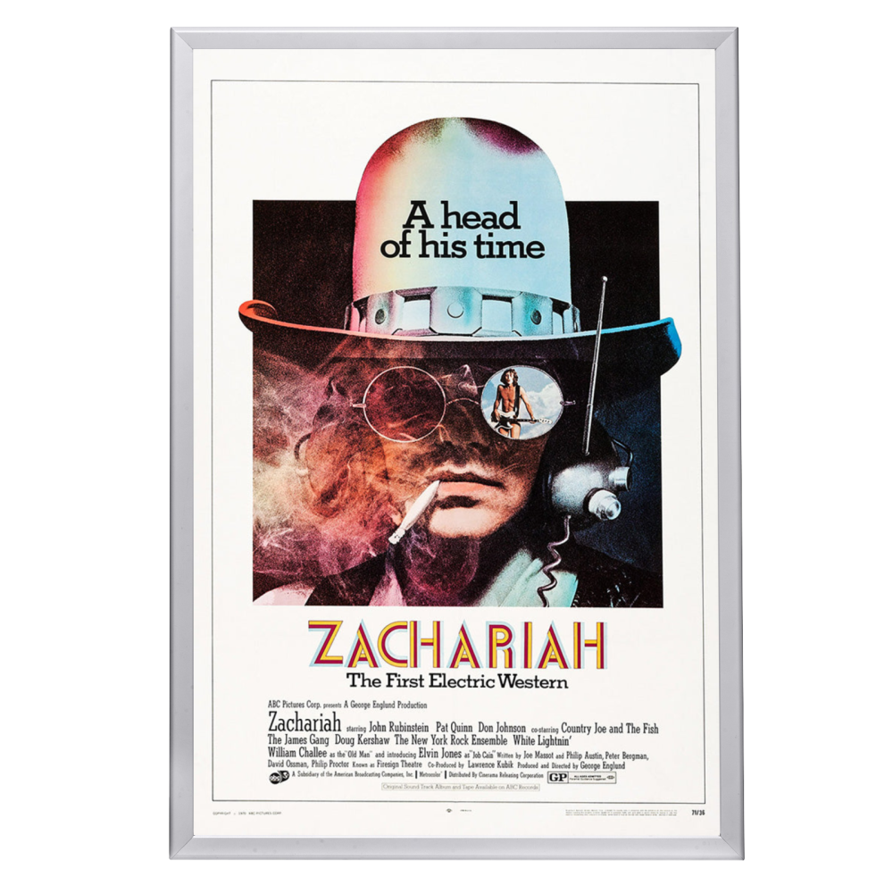 "Zachariah" (1971) Framed Movie Poster