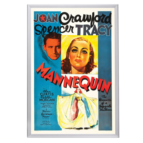 "Mannequin" (1937) Framed Movie Poster