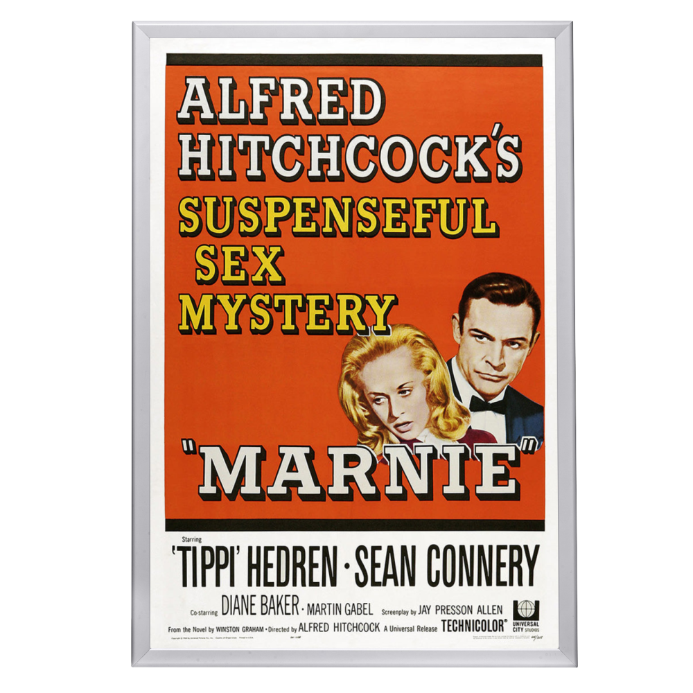 "Marnie" (1964) Framed Movie Poster