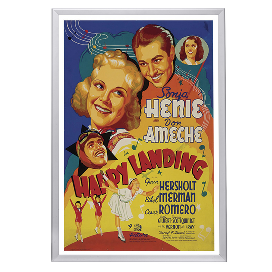 "Happy Landing" (1938) Framed Movie Poster