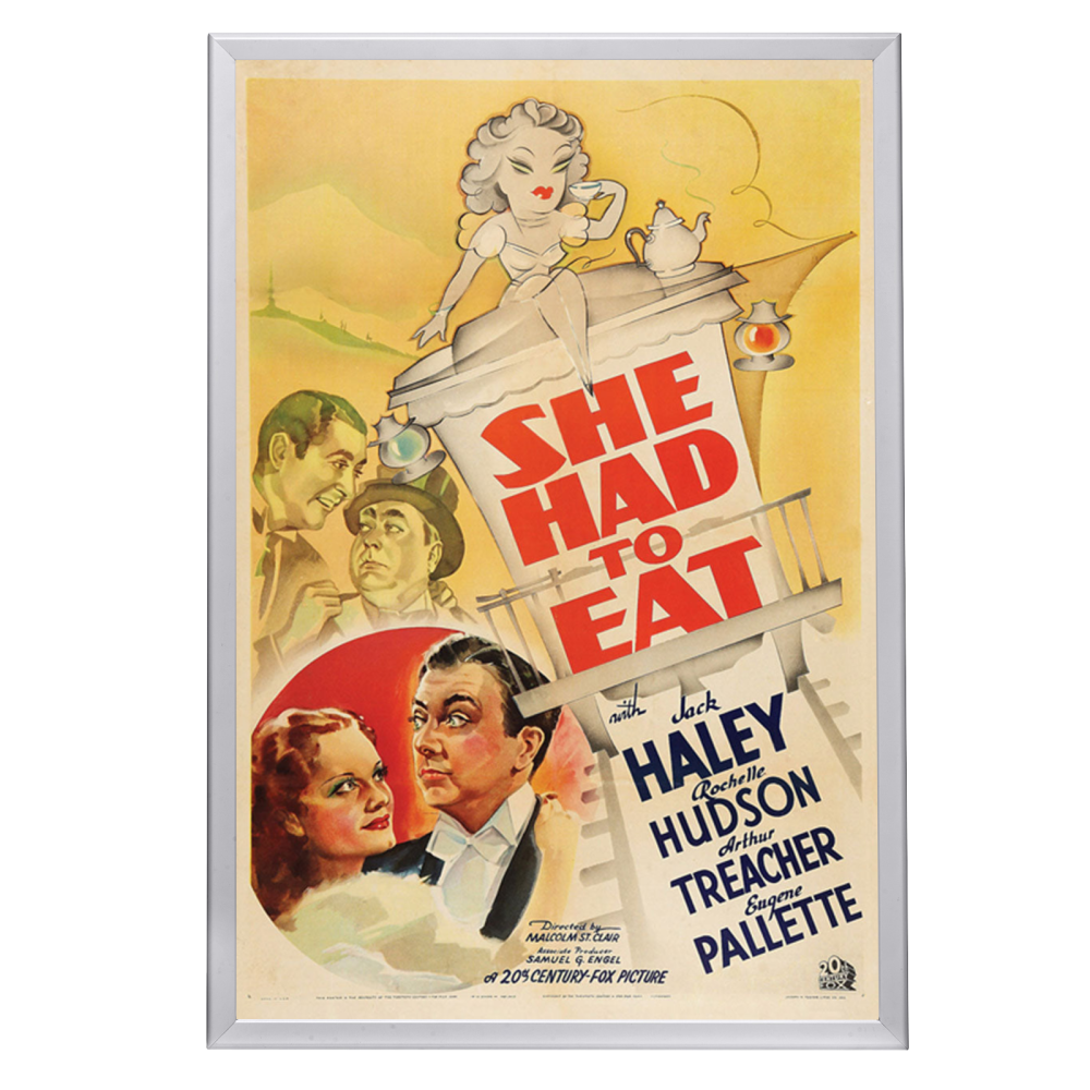 "She Had To Eat" (1937) Framed Movie Poster