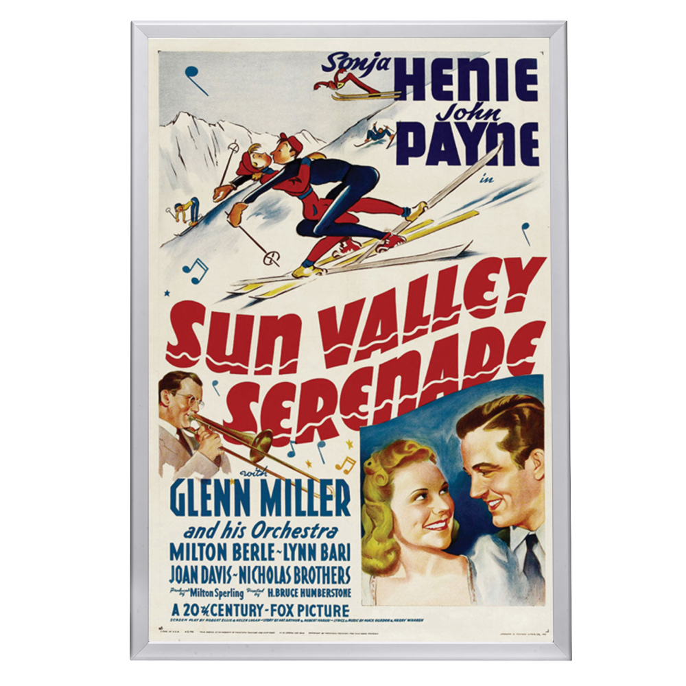 "Sun Valley Serenade" (1941) Framed Movie Poster