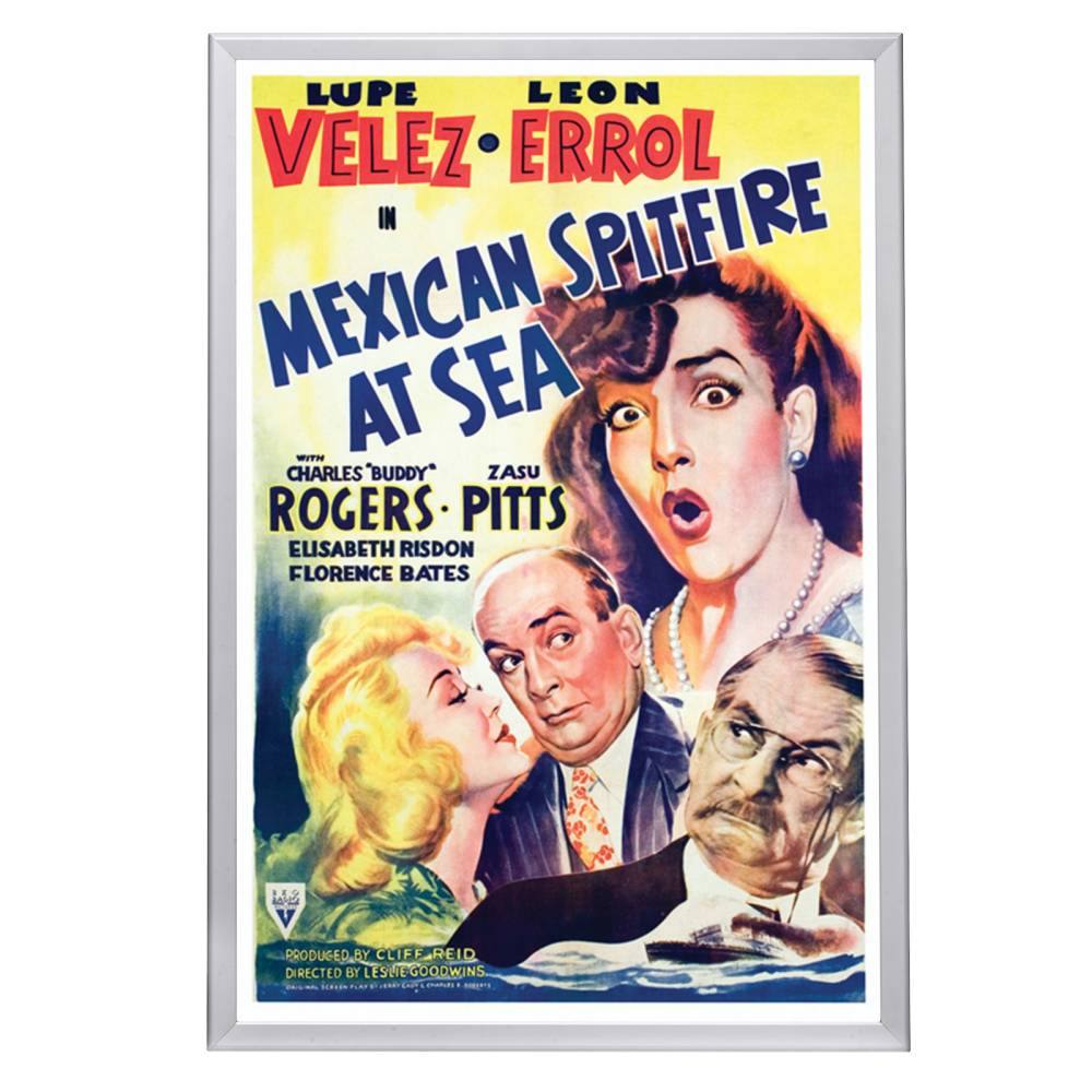 "Mexican Spitfire At Sea" (1942) Framed Movie Poster