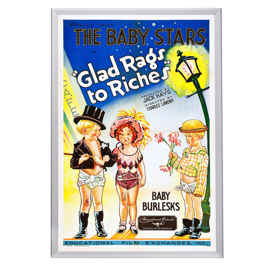 "Glad Rags To Riches" (1932) Framed Movie Poster