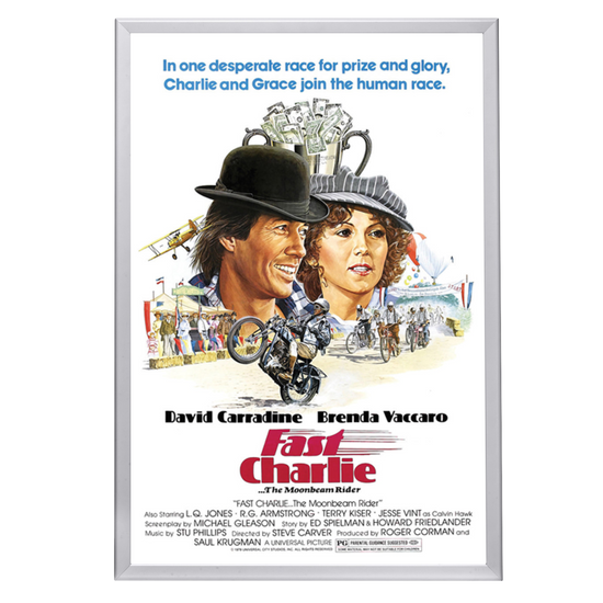"Fast Charlie...The Moonbeam Rider" (1979) Framed Movie Poster