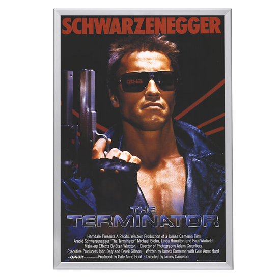 "Terminator" (1984) Framed Movie Poster