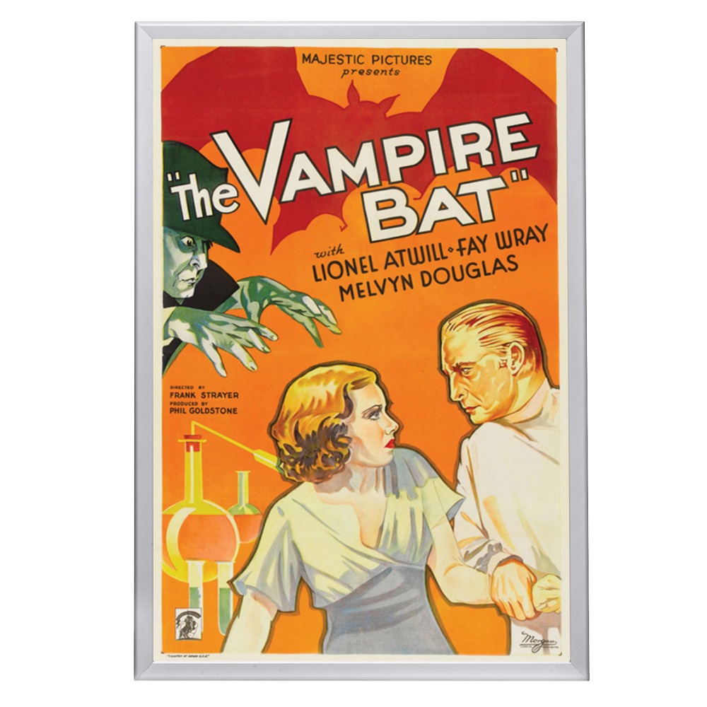 "Vampire Bat" (1933) Framed Movie Poster