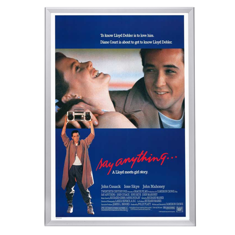 "Say Anything" (1989) Framed Movie Poster